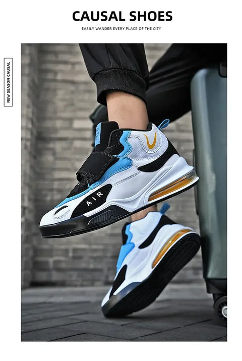 2024 Basketball Shoes for Men Air Cushion Jogging Sport Shoe Breathable Women Basket Sneakers Comfortable Outdoor Training Shoes