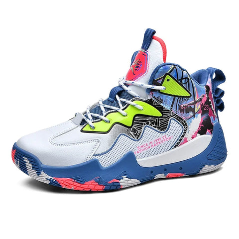 Basketball Shoes New Soft Sports Shoes Basketball Runners Children's Summer Fashion Basket Youth Sports Shoes Youth Sneakers
