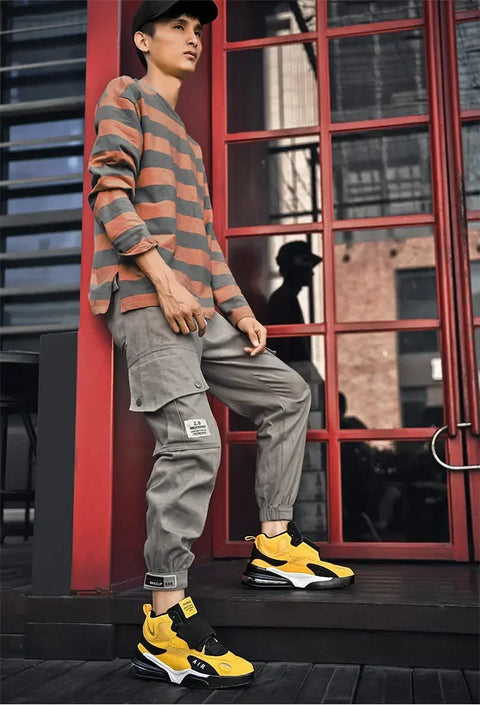 2024 Basketball Shoes for Men Air Cushion Jogging Sport Shoe Breathable Women Basket Sneakers Comfortable Outdoor Training Shoes