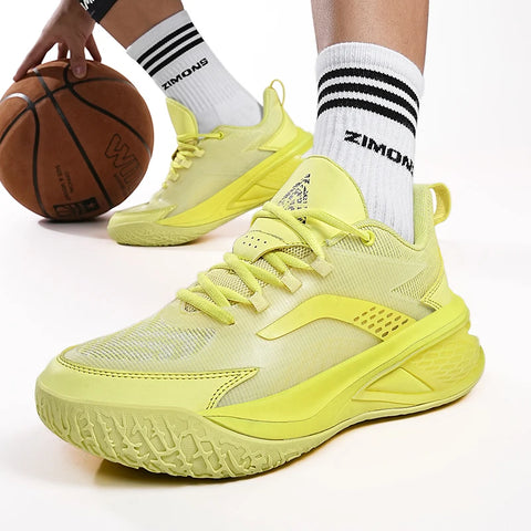 High Quality Basketball Shoes Fashion Reflective Basket Boots Comfy Breathable Sneakers Outdoor Rubber Anti Slip Soft Midsole
