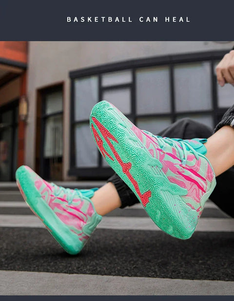 2025 New Basketball Shoes Men Breathable Comfortable Sneakers Training Sports Basketball Sneakers Women Shoes