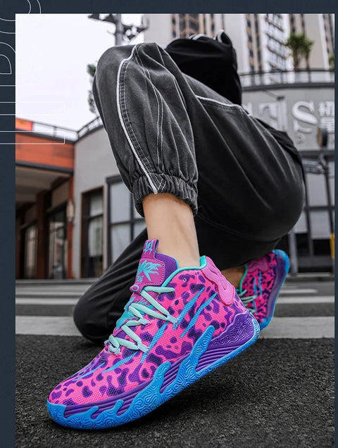 2025 New Basketball Shoes Men Breathable Comfortable Sneakers Training Sports Basketball Sneakers Women Shoes