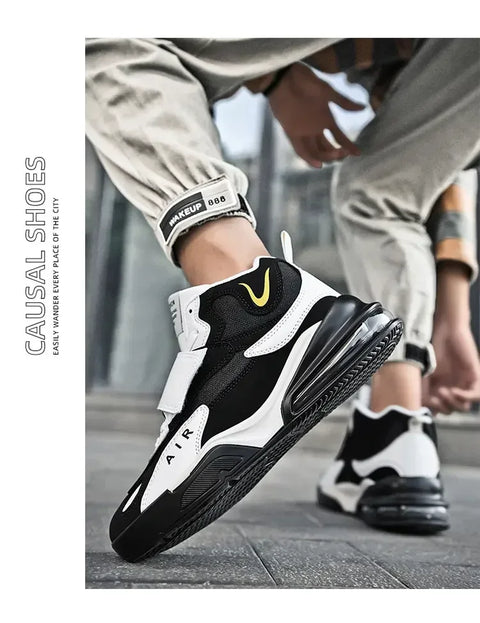 2025 Basketball Shoes for Men Air Cushion Jogging Sport Shoe Breathable Women Basket Sneakers Comfortable Outdoor Training Shoes