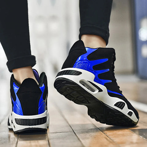 High-Top Sneakers for Men, Designer Multi Function Basketball Shoes, Breathable Male Running Shoes Fashion Men Shoes High-Quality