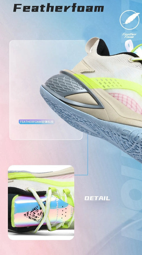 High Quality Basketball Shoes Fashion Reflective Basket Boots Comfy Breathable Sneakers Outdoor Rubber Anti Slip Soft Midsole