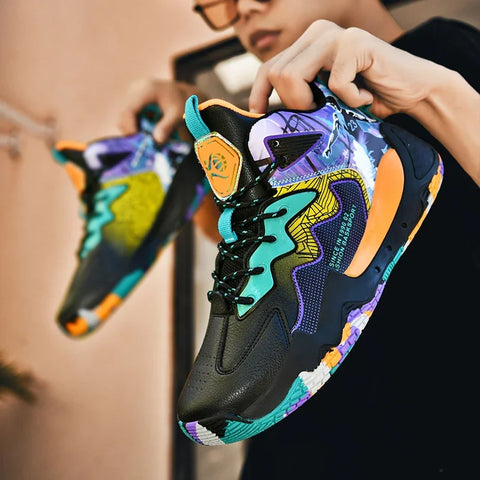 Basketball Shoes New Soft Sports Shoes Basketball Runners Children's Summer Fashion Basket Youth Sports Shoes Youth Sneakers