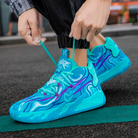 2025 New Basketball Shoes Men Breathable Comfortable Sneakers Training Sports Basketball Sneakers Women Shoes