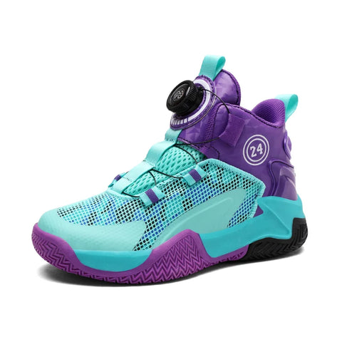 2025 New Children's Basketball Sports Shoes for Boys High-Quality Running Kids Shoes Child Sneakers Non-Slip School Shoes