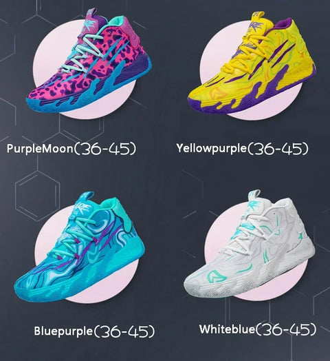 2025 New Basketball Shoes Men Breathable Comfortable Sneakers Training Sports Basketball Sneakers Women Shoes