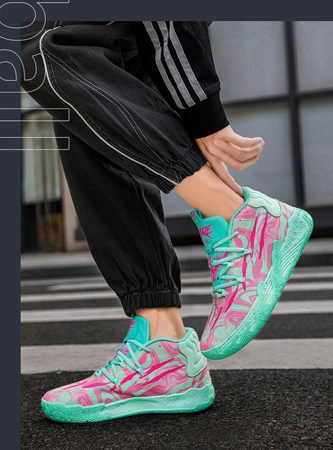 2025 New Basketball Shoes Men Breathable Comfortable Sneakers Training Sports Basketball Sneakers Women Shoes