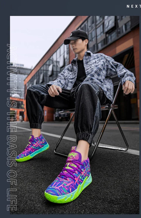 2025 New Basketball Shoes Men Breathable Comfortable Sneakers Training Sports Basketball Sneakers Women Shoes