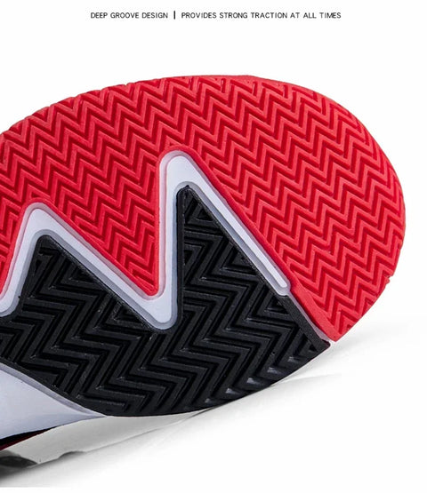 Children's Basketball Shoes for Boys, Girls' Kids Teenagers, Breathable Non-slip Lace Up Indoor, Outdoor Training Sneakers Tennis Shoe