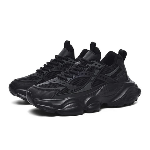 Men's Sneakers Casual Athletic Walking Sneakers Male Black High Quality Trend Platform Running Basketball Shoes for Men 2025