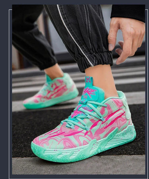 2025 New Basketball Shoes Men Breathable Comfortable Sneakers Training Sports Basketball Sneakers Women Shoes