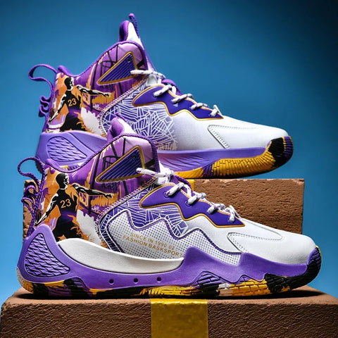 Basketball Shoes New Soft Sports Shoes Basketball Runners Children's Summer Fashion Basket Youth Sports Shoes Youth Sneakers