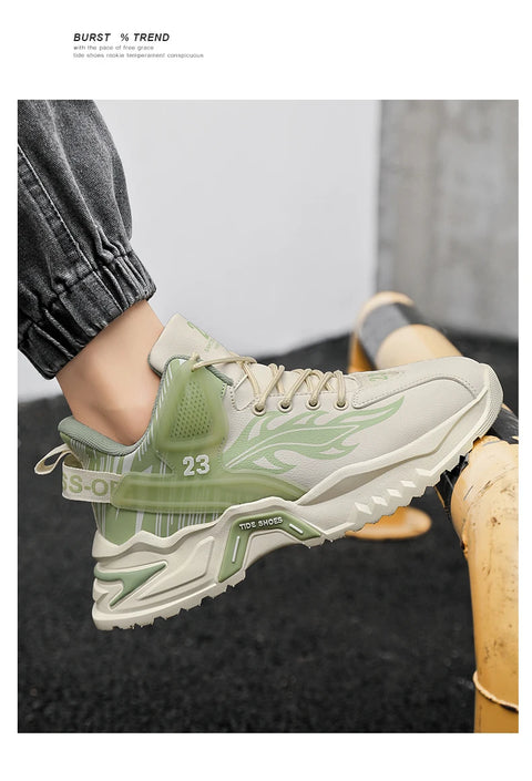 Men's Sneaker Shoes Casual Sports Basketball Shoes for Men Fashion Trends Original Male Sneakers High Top Mens Running Shoes