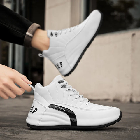 2025 Fashionable Sneakers High-Top Basketball Shoes for Men Sports Sneakers - Ankle Support Trainers Court Free Shipping Leisure