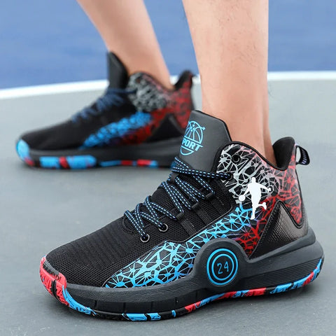 2024 Basketball Shoes Training Athletic Basketball Sneakers Men Zapateos De Mujer Tendencia&nbsp; Breathable Comfortable Sports Shoes