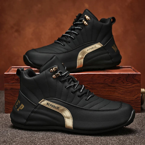 2025 Fashionable Sneakers High-Top Basketball Shoes for Men Sports Sneakers - Ankle Support Trainers Court Free Shipping Leisure