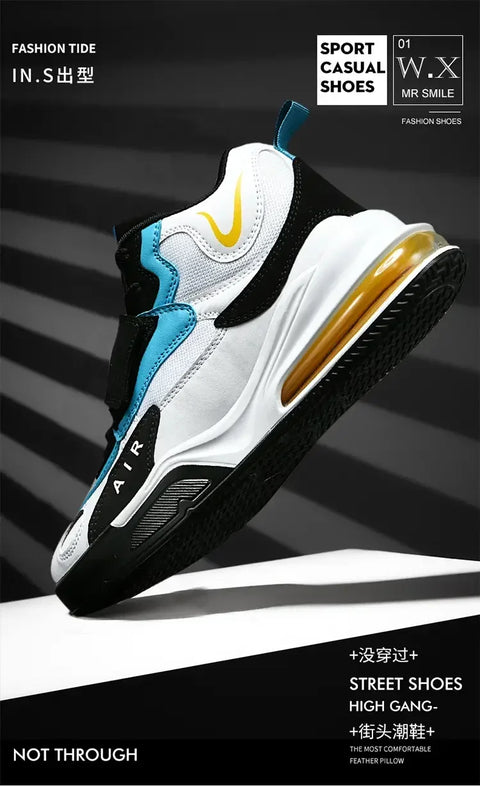 2025 Basketball Shoes for Men Air Cushion Jogging Gym Sport Shoes Women Basket Femme Sneakers Comfortable Outdoor Training Shoes