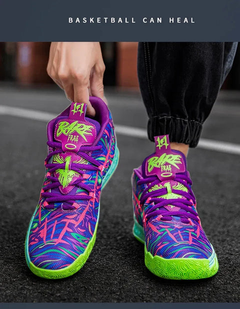 2025 New Basketball Shoes Men Breathable Comfortable Sneakers Training Sports Basketball Sneakers Women Shoes