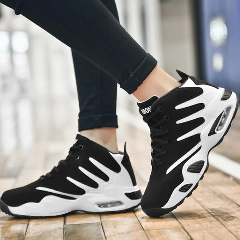 High-Top Sneakers for Men Designer Multi-Function Basketball Shoes Breathable Male Running Shoes, Fashion Men Shoes, High-Quality