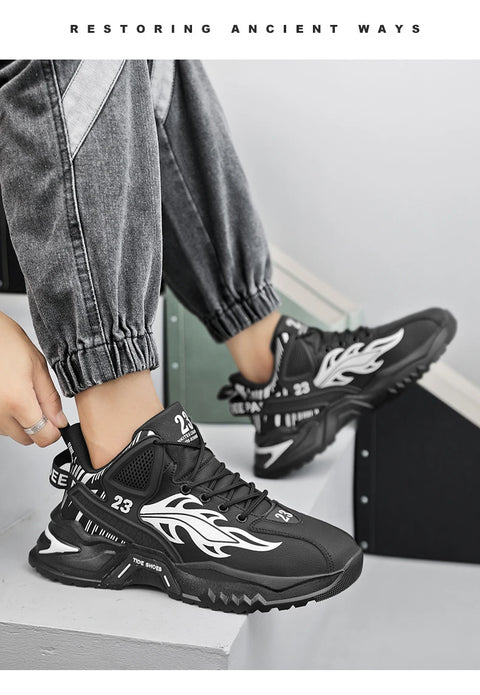 Men's Sneaker Shoes Casual Sports Basketball Shoes for Men Fashion Trends Original Male Sneakers High Top Mens Running Shoes