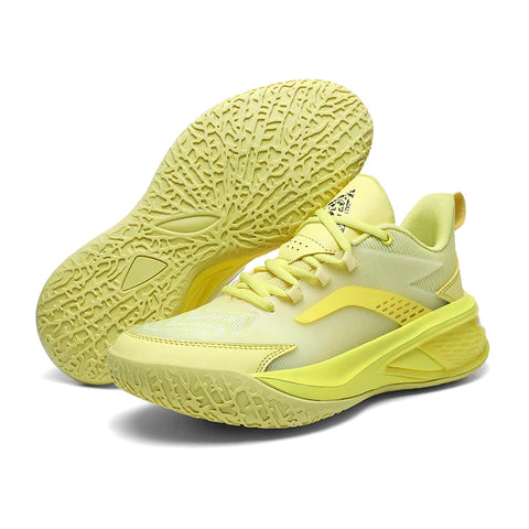 High Quality Basketball Shoes Fashion Reflective Basket Boots Comfy Breathable Sneakers Outdoor Rubber Anti Slip Soft Midsole