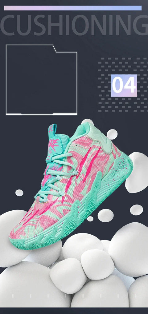 2025 New Basketball Shoes Men Breathable Comfortable Sneakers Training Sports Basketball Sneakers Women Shoes