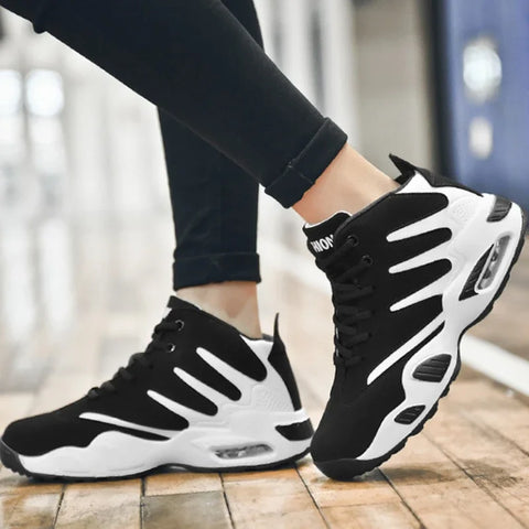 High-Top Sneakers for Men, Designer Multi Function Basketball Shoes, Breathable Male Running Shoes Fashion Men Shoes High-Quality