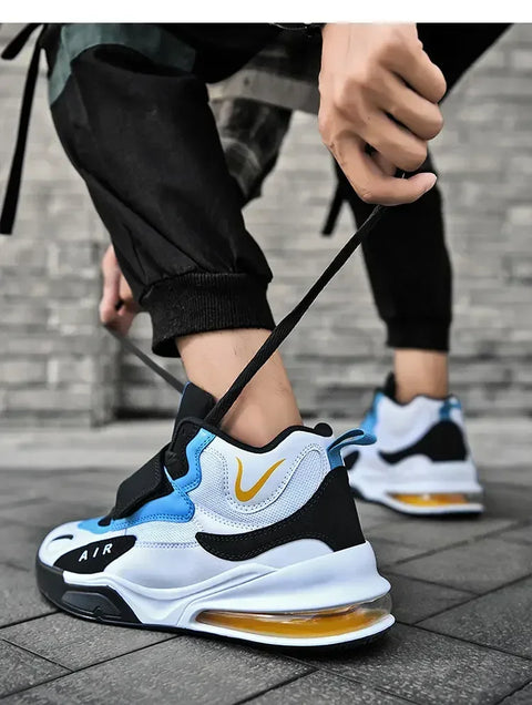 2025 Basketball Shoes for Men Air Cushion Jogging Gym Sport Shoes Women Basket Femme Sneakers Comfortable Outdoor Training Shoes