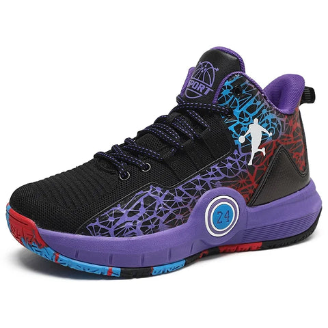 2024 Basketball Shoes Training Athletic Basketball Sneakers Men Zapateos De Mujer Tendencia&nbsp; Breathable Comfortable Sports Shoes