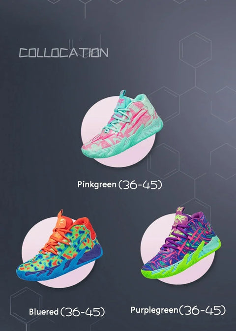 2025 New Basketball Shoes Men Breathable Comfortable Sneakers Training Sports Basketball Sneakers Women Shoes