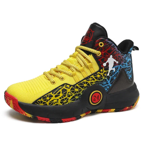 2024 Basketball Shoes Training Athletic Basketball Sneakers Men Zapateos De Mujer Tendencia&nbsp; Breathable Comfortable Sports Shoes