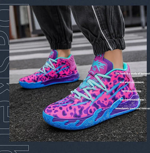 2025 New Basketball Shoes Men Breathable Comfortable Sneakers Training Sports Basketball Sneakers Women Shoes