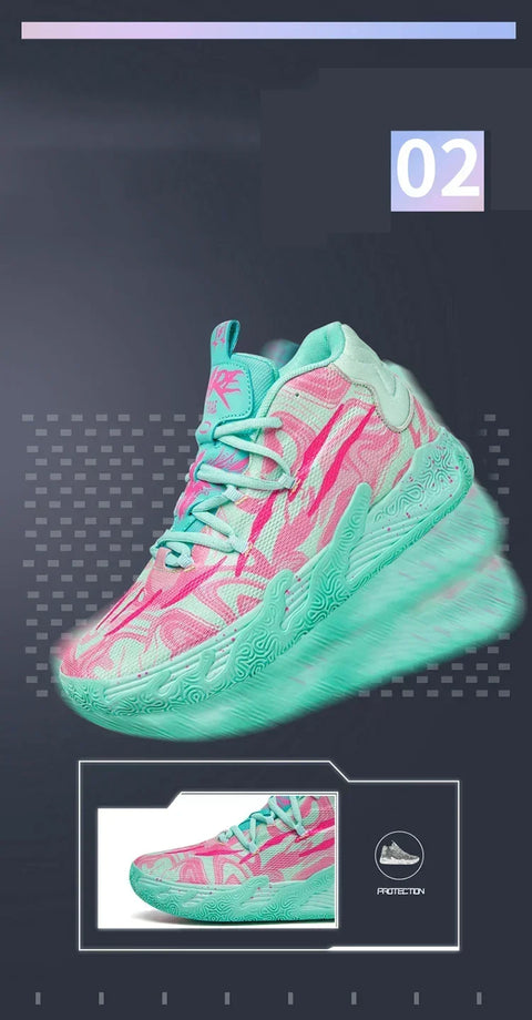 2025 New Basketball Shoes Men Breathable Comfortable Sneakers Training Sports Basketball Sneakers Women Shoes