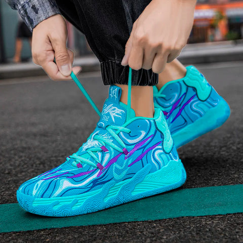 Basketball Shoes Training Outdoor Sports Basketball Sneakers Wear-resistant New Men‘s Colorful Breathable Comfortable Sneakers
