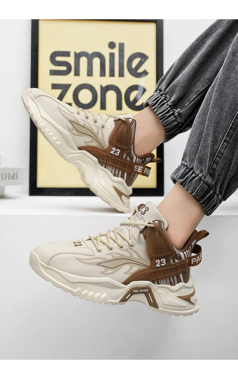 Men's Sneaker Shoes Casual Sports Basketball Shoes for Men Fashion Trends Original Male Sneakers High Top Mens Running Shoes