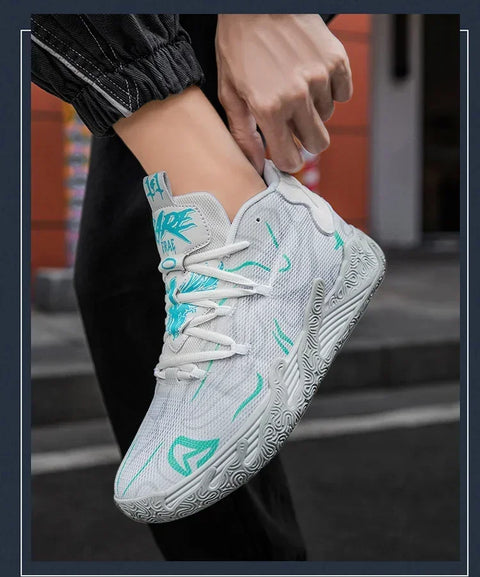 2025 New Basketball Shoes Men Breathable Comfortable Sneakers Training Sports Basketball Sneakers Women Shoes