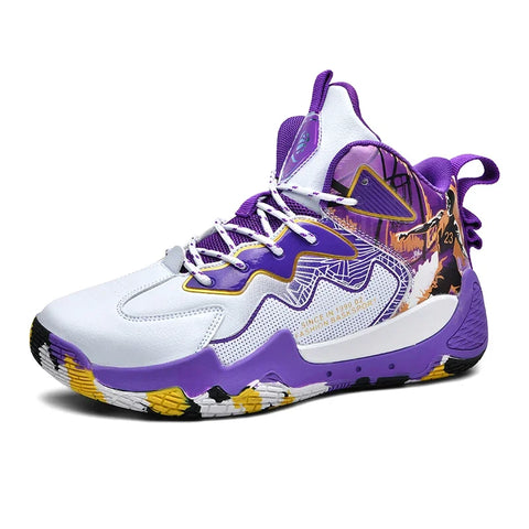 Basketball Shoes New Soft Sports Shoes Basketball Runners Children's Summer Fashion Basket Youth Sports Shoes Youth Sneakers