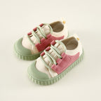 Comfortable Contrast Color Lace-up Casual Spring And Autumn Thin Sneakers
