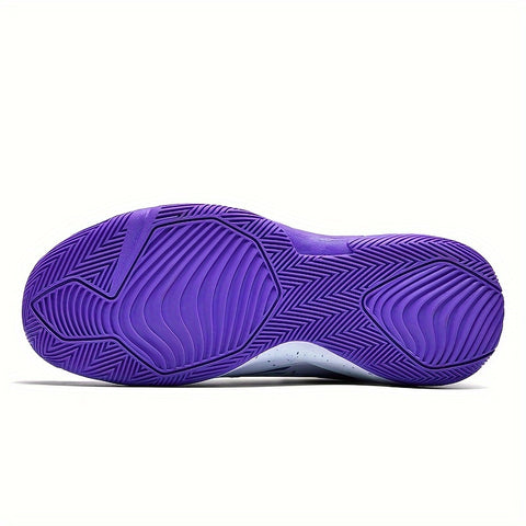 Men's High-Top Basketball Sneakers - Comfortable, Non-Slip, Durable Lace-Up Sneakers for All Seasons