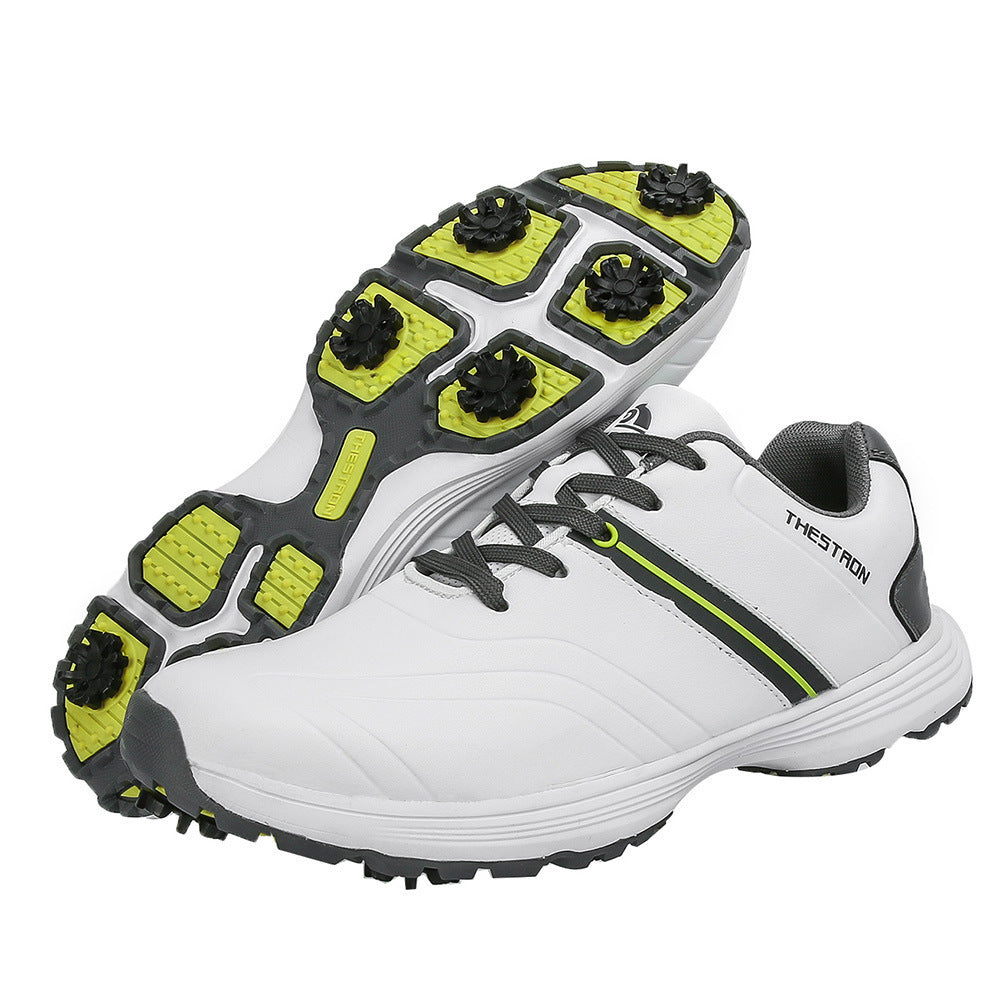 Men's Professional Waterproof Spikes Plus Size Golf Shoes