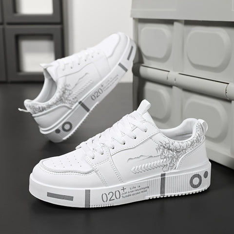 Men's Classic Low-Top Basketball Sneakers - Comfortable Lace-Up Hiking Shoes, Stylish Streetwear for All Seasons, Basketball Shoes