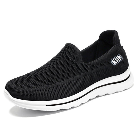 Women's Comfortable Breathable Middle-aged And Elderly Slip-on Sneakers