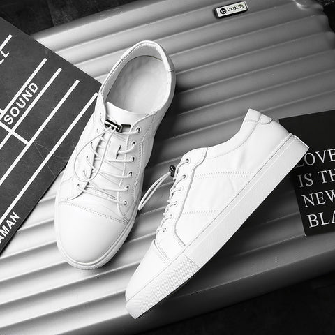Autumn Men's Shoes First Layer Cowhide Men's Sneakers Genuine Leather