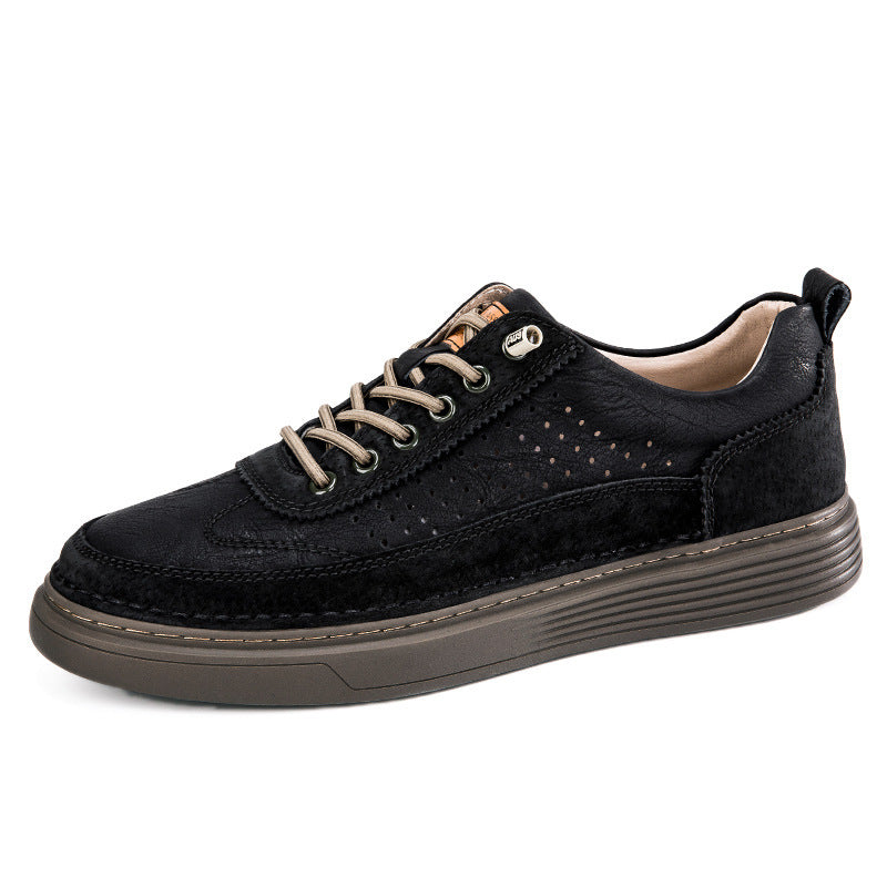 Summer Men's Shoes Thin Perforated Sneakers Sports Casual Shoes
