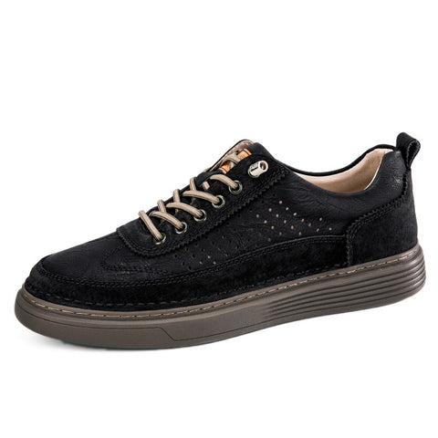 Summer Men's Shoes Thin Perforated Sneakers Sports Casual Shoes