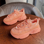 Dad Shoes Women's New Women's Shoes Thick-soled Casual Women's Student Tennis Sneakers