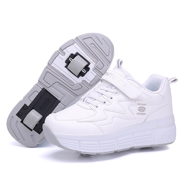 New Arrival Heelys Four-wheel Children's Ultra-light Rollerskate Men's Sneakers With Wheels